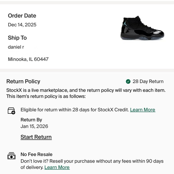 Jordan 11 Retro Gamma Blue - Picture 12 of 16